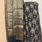 Fluid Grace Light Black Saree