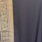 Fluid Grace Light Black Saree