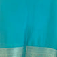 Fluid Grace Light Blue Saree