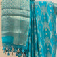 Fluid Grace Light Blue Saree