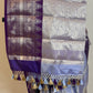 Vanam Lavendar Festive Saree