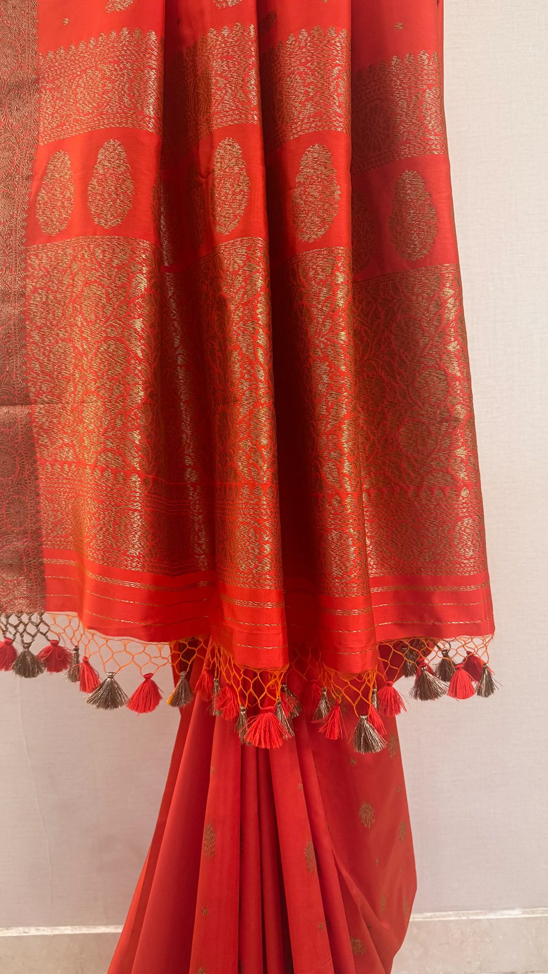 Rasika Orange Saree