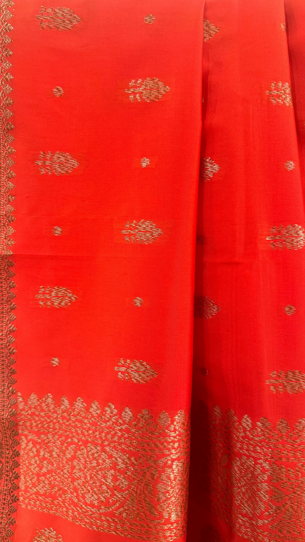 Rasika Orange Saree