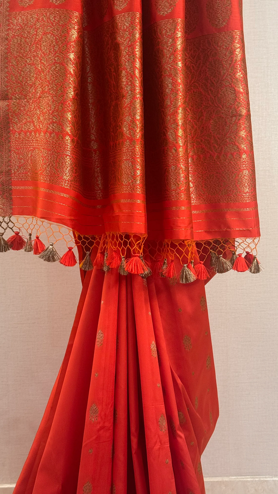 Rasika Orange Saree