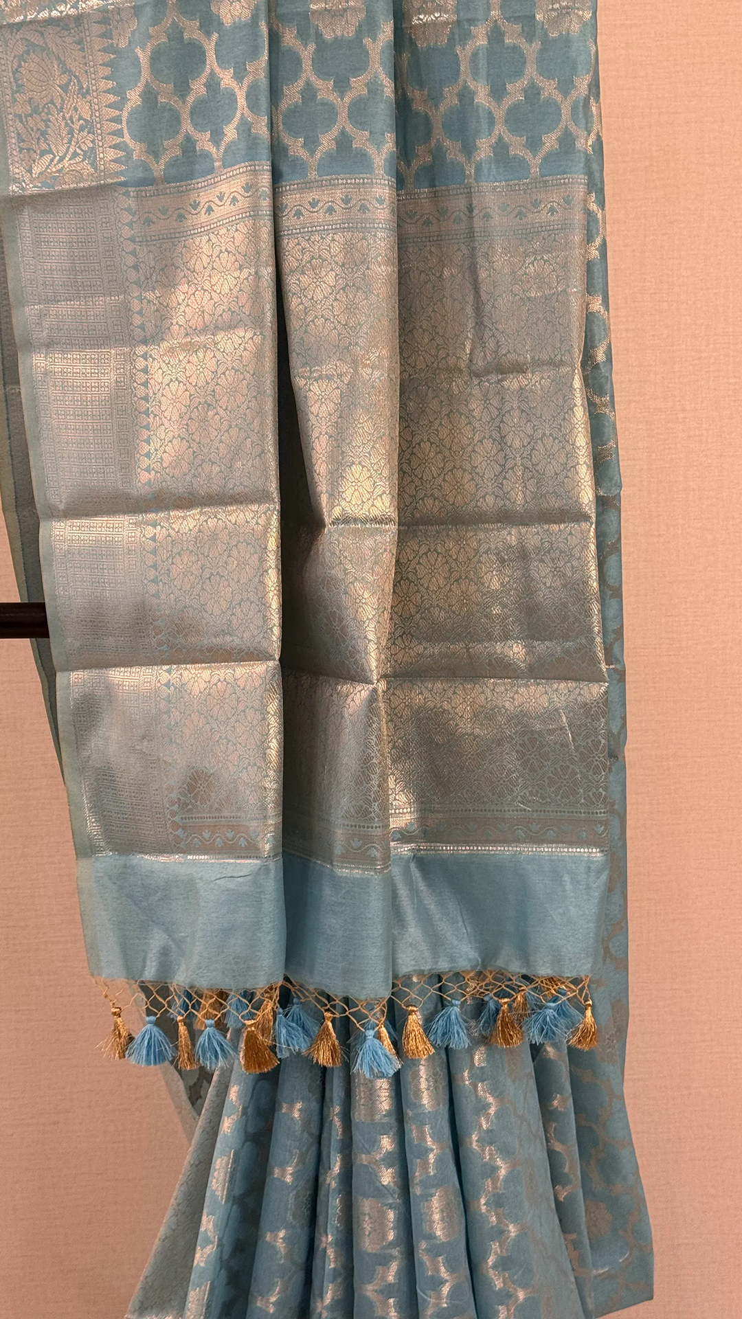 Vanam Neel Festive Saree Secondary image