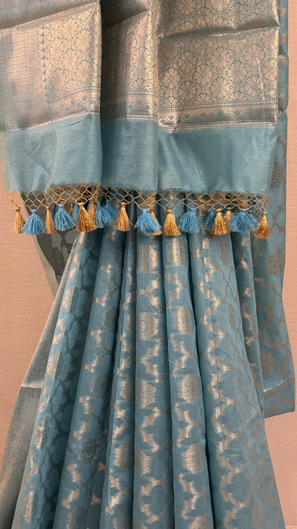 Vanam Neel Festive Saree