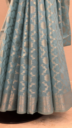 Vanam Neel Festive Saree